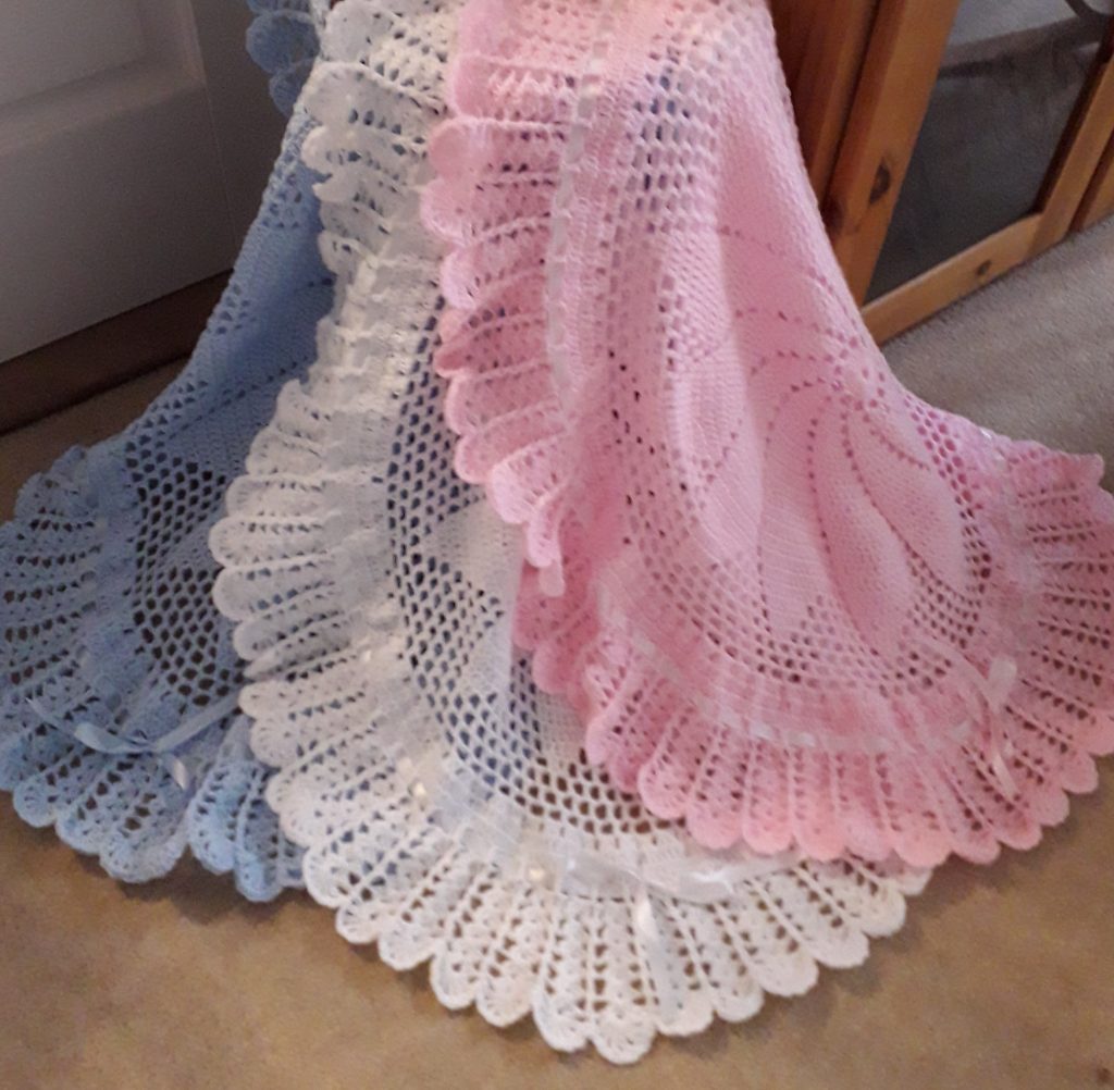 Call The Midwife Baby Shawls