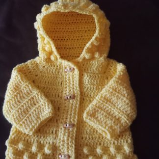 Bobble hooded jacket